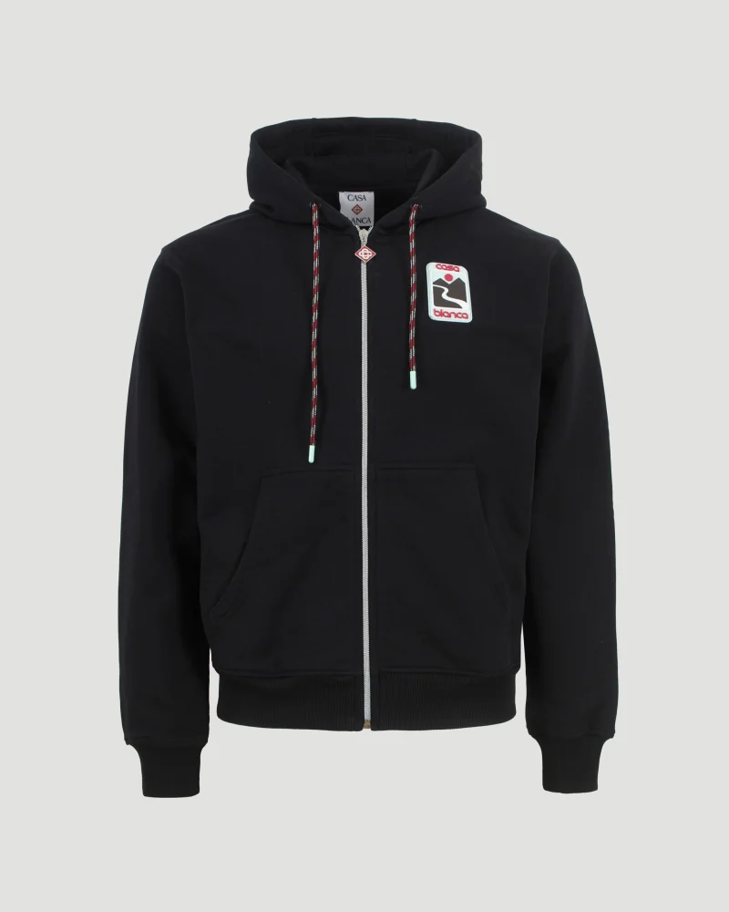 Sunset Valley Zip Hooded Sweatshirt