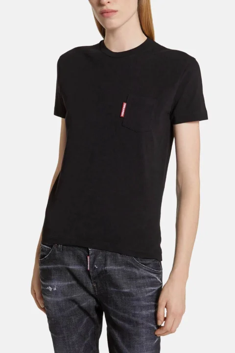 T-Shirt S75GD0476D20020 900 black — снимка 2