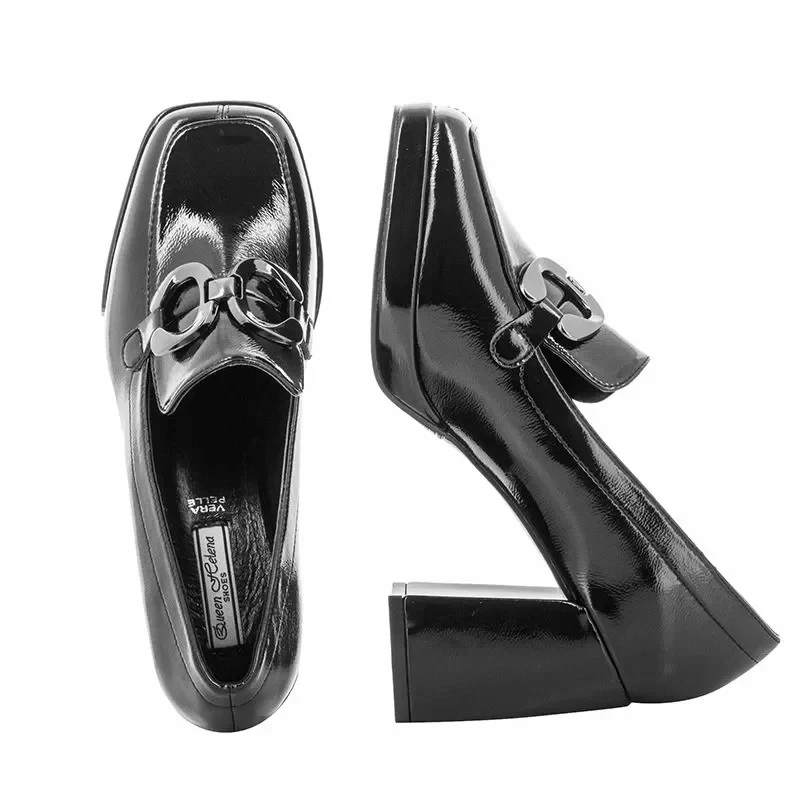 Токчета QUEEN HELENA – ZM9530-BLACK — снимка 5