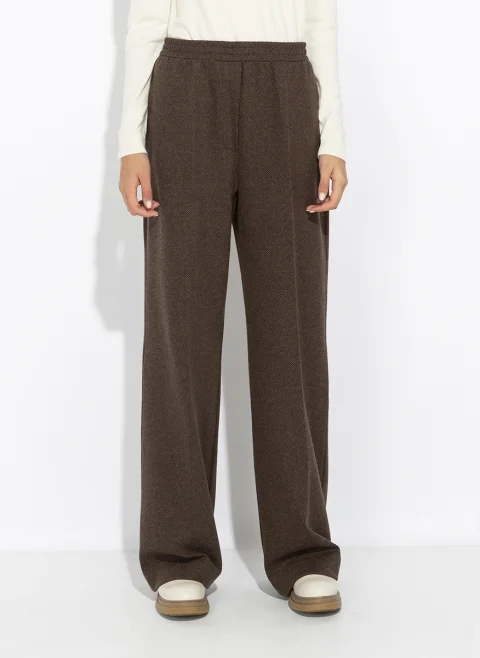 Панталон с вълна Weekend Max Mara Wkdeditta — снимка 5