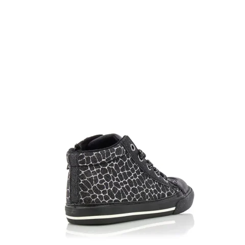 Детски сникърси момичета CHICCO – 1062605 COKY SPOTTED BLACK — снимка 2