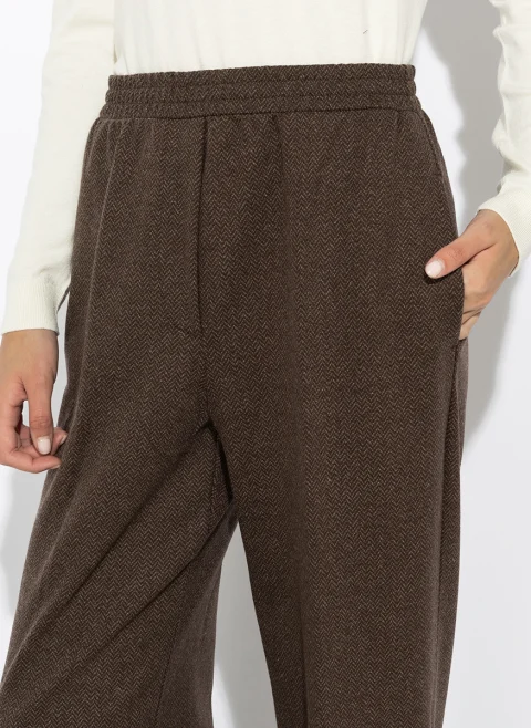 Панталон с вълна Weekend Max Mara Wkdeditta — снимка 6