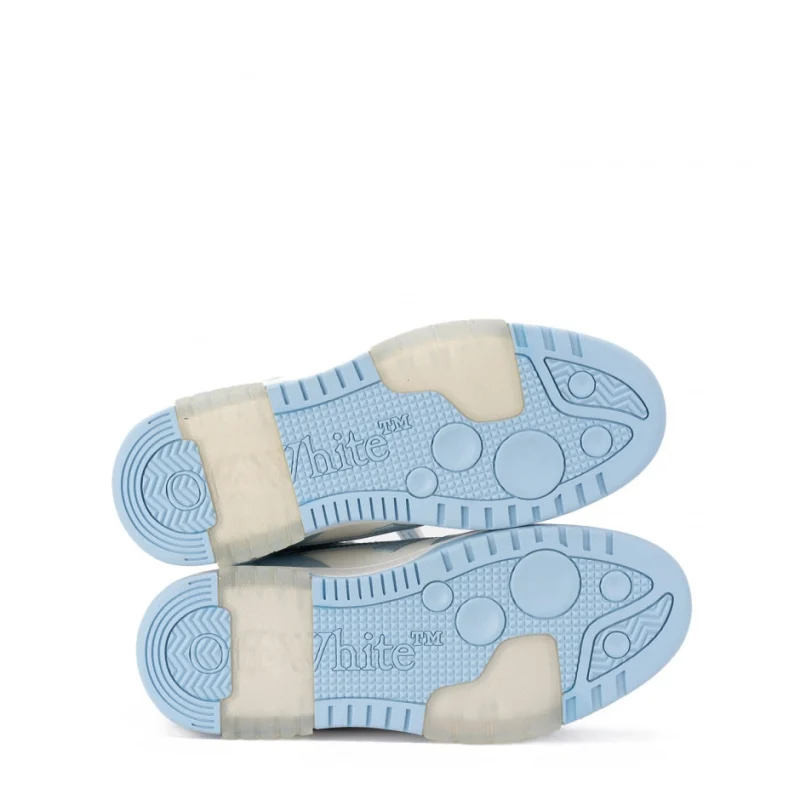 Мъжки сини сникърси Out Of Office OFF-WHITE — снимка 9