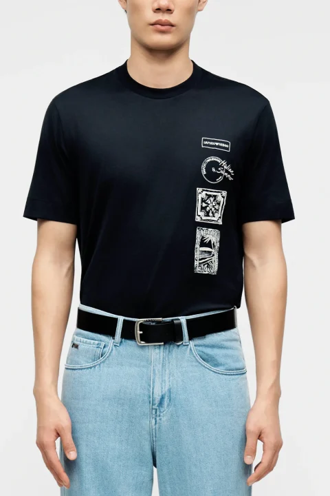 T-Shirt EM004994AF24470 UC001 black beauty — снимка 2