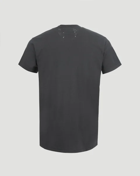 Logo Patch T-Shirt in Grey — снимка 3