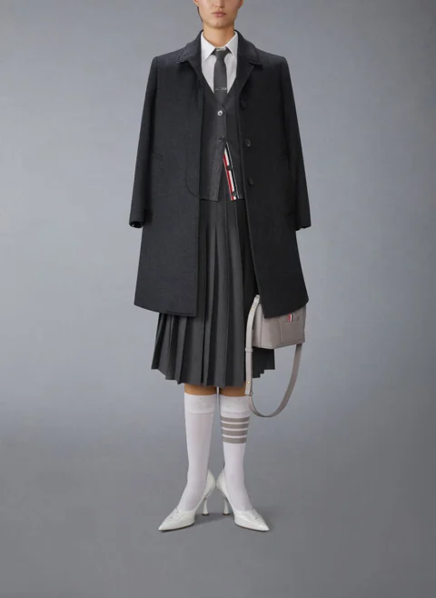 Жилетка от вълна и коприна Thom Browne — снимка 6