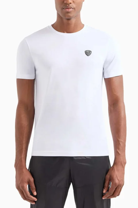 T-Shirt 8NPT16PJRGZ 1100 white — снимка 2
