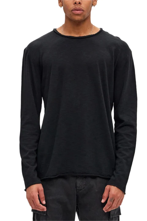 Блуза Raw Edges Longsleeve DLML000168 black