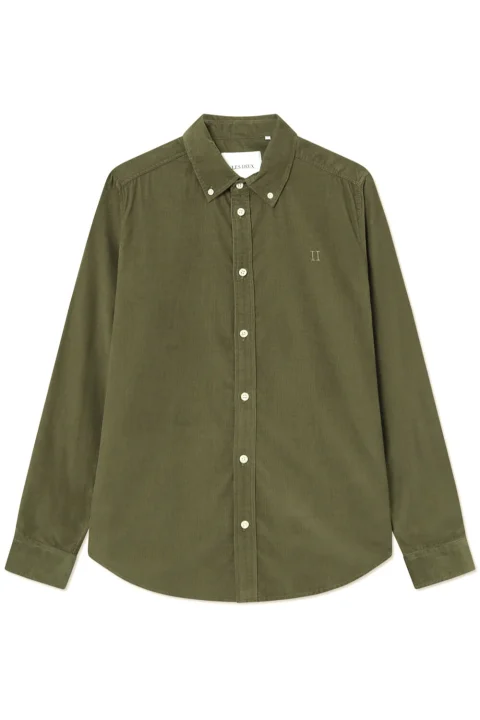 Риза Kristian Corduroy LDM410189 522522-olive night
