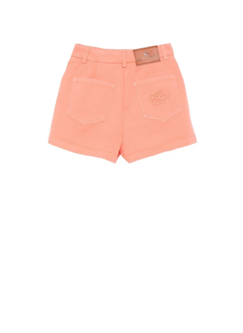 Къс панталон с лого бродерия Etro Kids — снимка 2