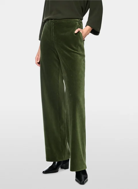 Панталон от рипсено кадифе 'Wukari' Marc Cain Collections — снимка 7