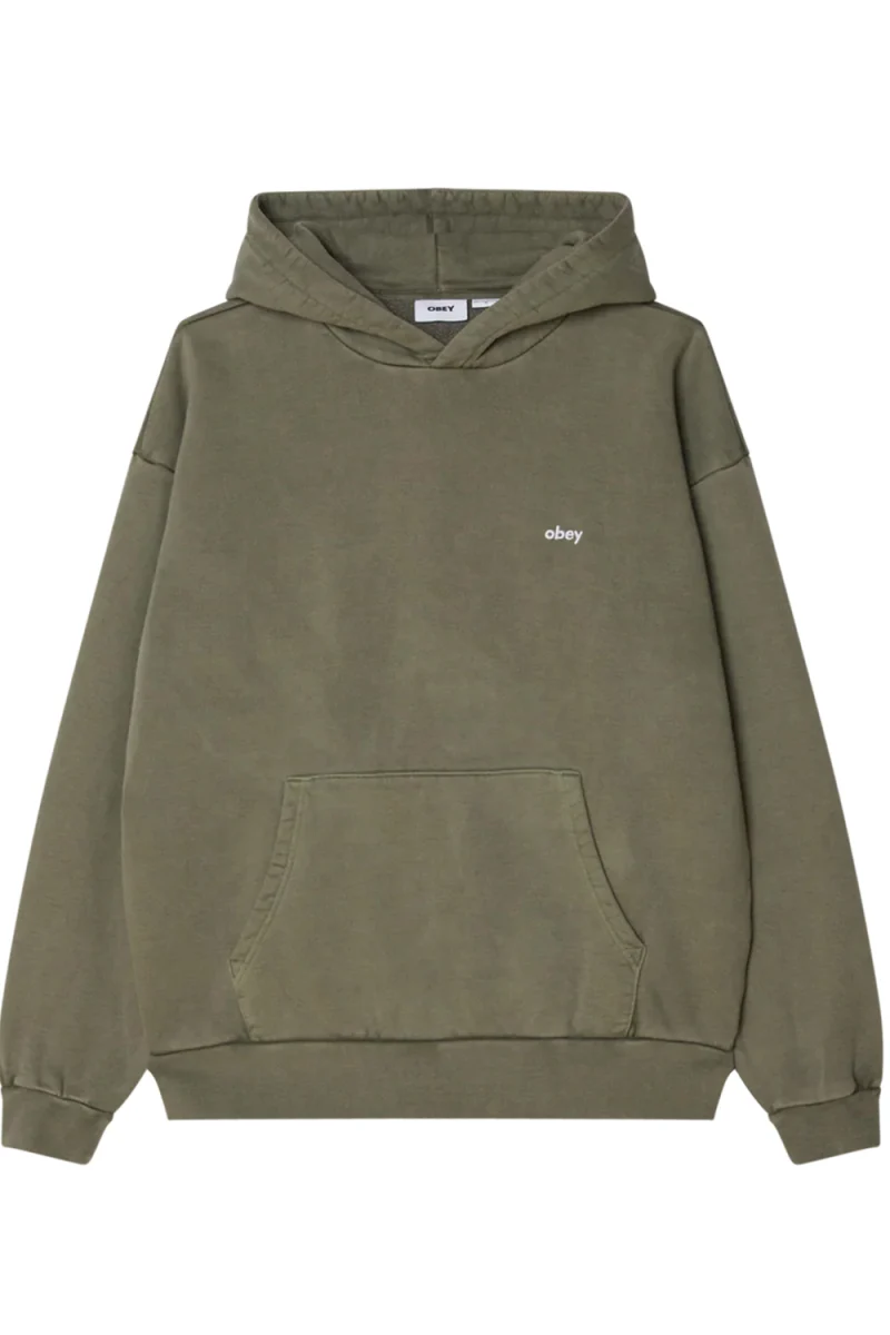 Суичър Hood Fleece 112470194 DLN pigment deep lichen green