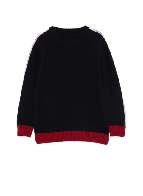 Пуловер от вълна с 'Pegasus' мотив Etro Kids — снимка 2