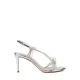 Дамски сребърни сандали Casadei — снимка 2