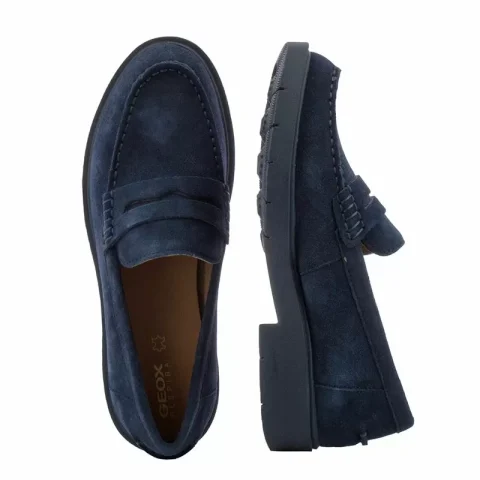 Дамски Мокасини GEOX – D25QRA D SPHERICA EC1 NAVY_1 — снимка 4