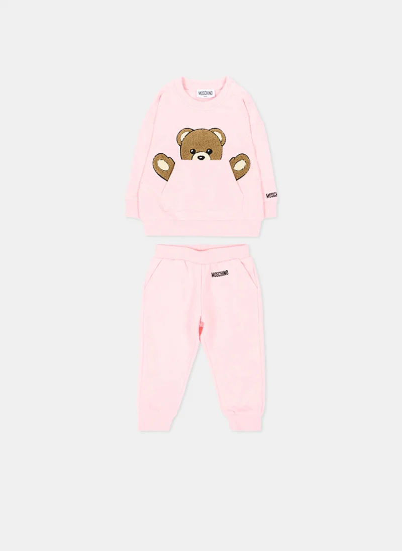 Спортен комплект с Teddy Bear' мотив Moschino Kids — снимка 3
