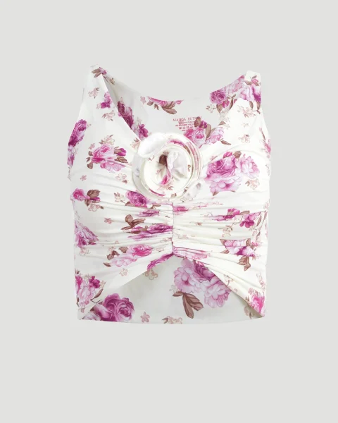 Floral Swim Top
