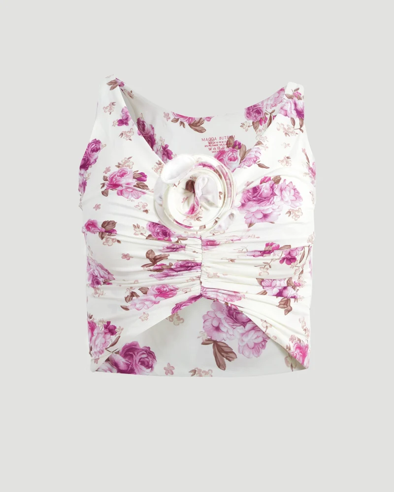 Floral Swim Top