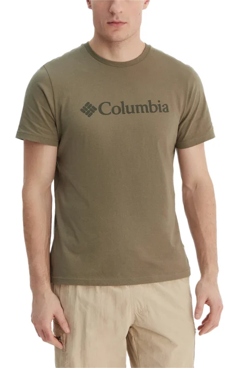 T-Shirt CSC Basic Logo 2155001 397 stone green, gem columbia