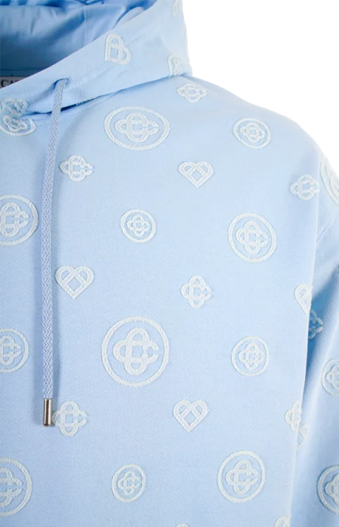 Applique Monogram Hooded Sweatshirt — снимка 3