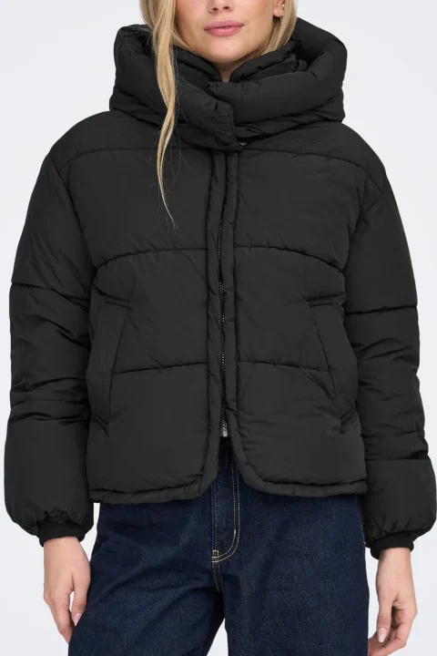 Яке Onlcornelia Puffer 15366705 C-N10 black — снимка 2