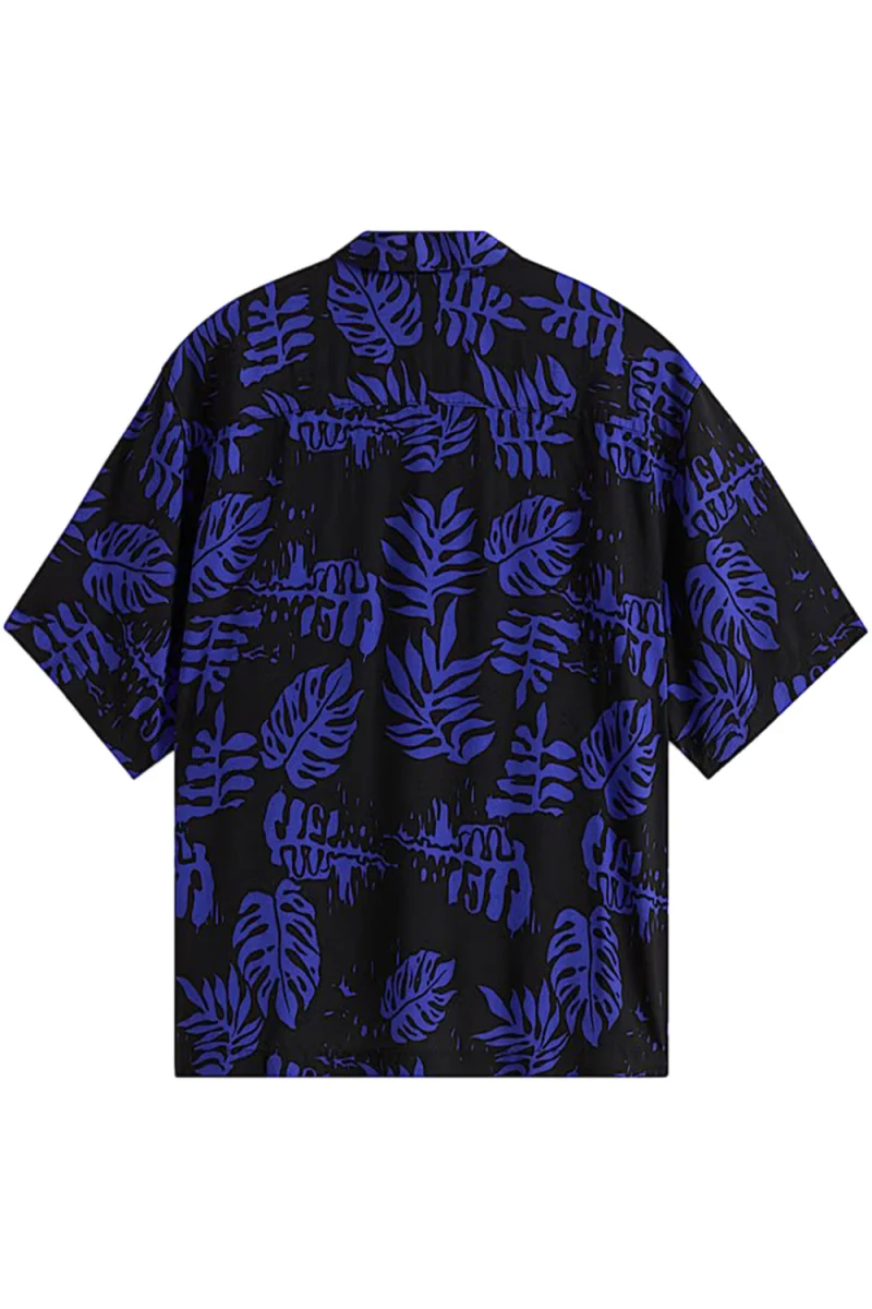 Риза Van Doren Printed Camp VN000VTPFRX royal cobalt — снимка 2