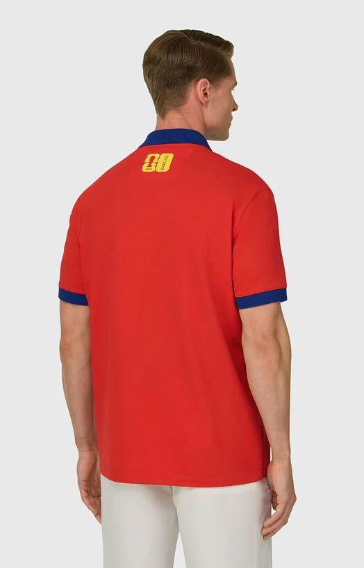 Червен поло-шърт FIFA World Cup Испания — снимка 3