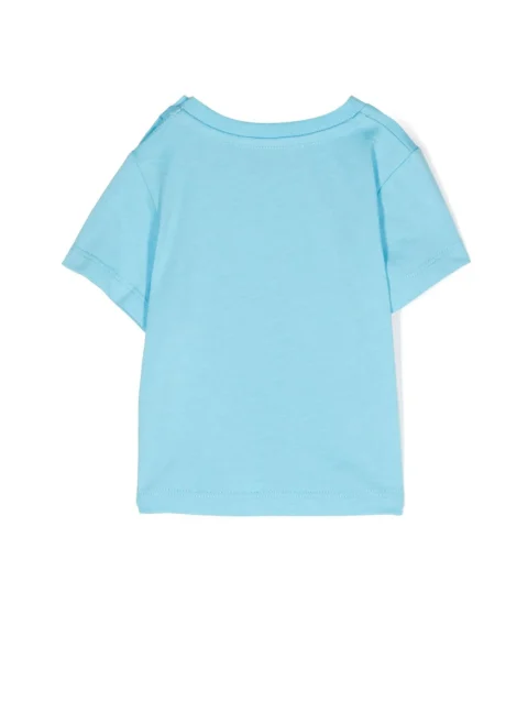 Тишърт с принт Moschino Kids — снимка 11