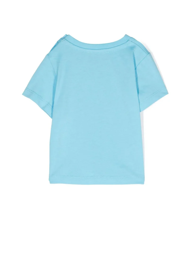 Тишърт с принт Moschino Kids — снимка 11