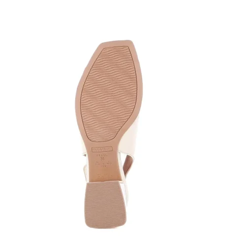 Дамски Сандали На Ток PICCADILLY – 543099 RENEE OFF WHITE — снимка 4