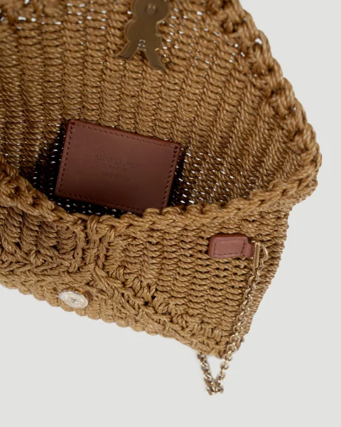 Cassandre Envelope Mini Bag in Rope — снимка 4