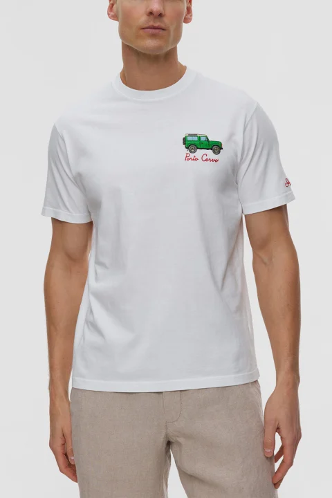 T-Shirt Portofino POT0001-04324L car cervo 01n emb — снимка 2