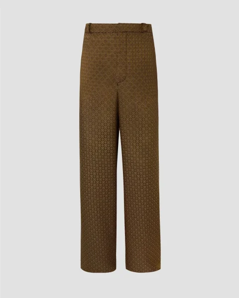 Medallion Pants in Jacquard