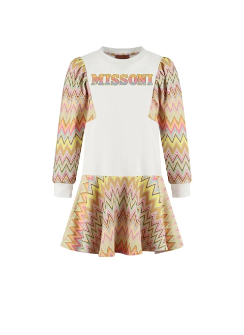 Рокля с принт 'Zig-Zag' Missoni