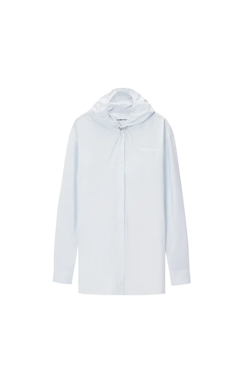 Striped Drawstring Shirt