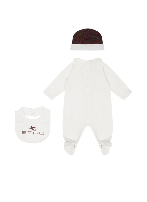 Комплект за бебета с принт Etro Kids — снимка 2