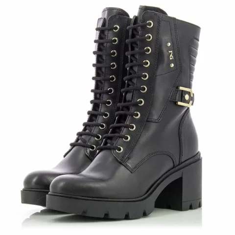 Дамски Боти На Ток NERO GIARDINI – I411902D NERO — снимка 3