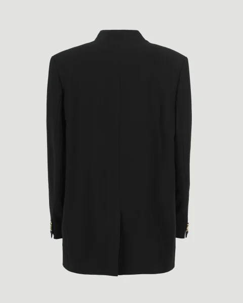 Flowing Suit Jacket in Black — снимка 2