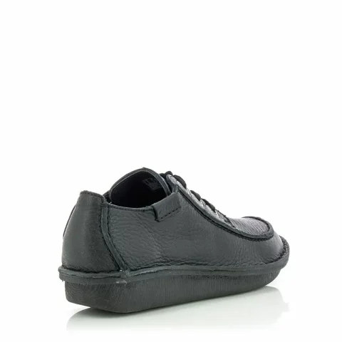 Дамски Ежедневни CLARKS – 20306639 FUNNY DREAM BLACK LEATHER — снимка 3