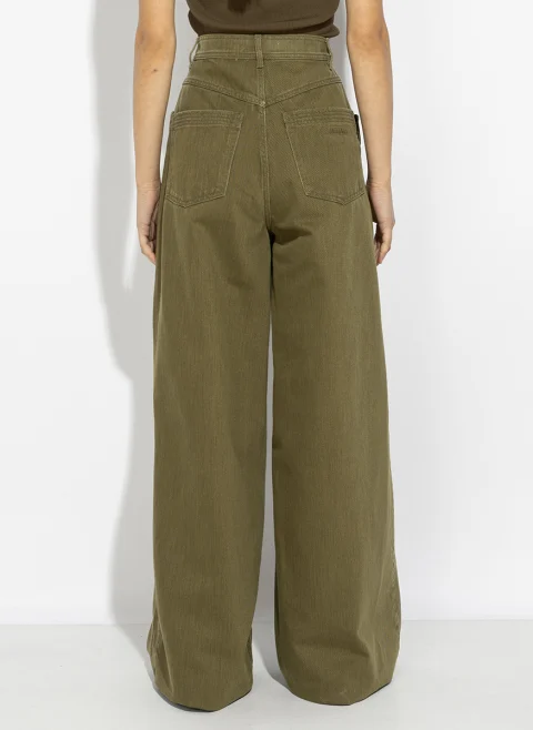 Деним 'Wide leg' Max Mara Mxmalamaro — снимка 3