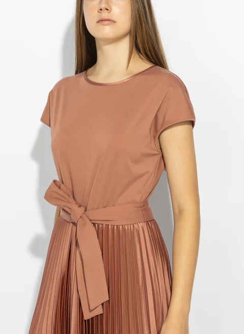 Плисирана рокля Weekend Max Mara Wkdgela — снимка 11
