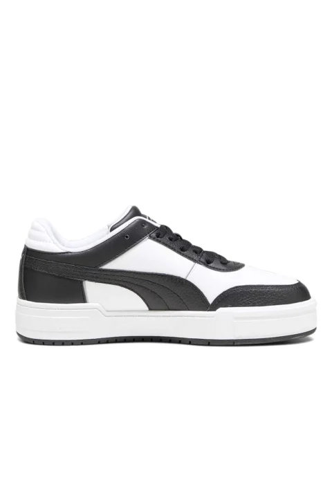 Sneakers Ca Pro Sport Lth 393280 01 puma white-puma black-concrete gray — снимка 2