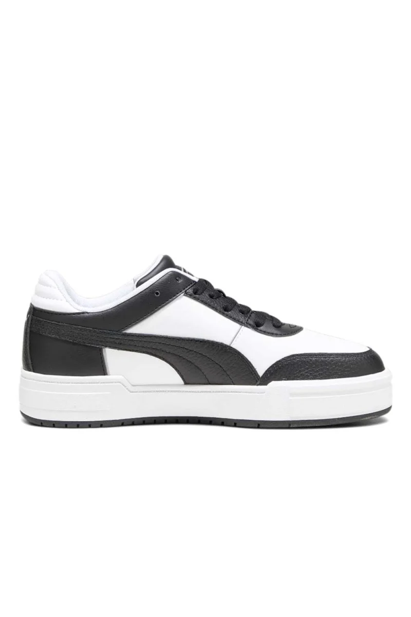 Sneakers Ca Pro Sport Lth 393280 01 puma white-puma black-concrete gray — снимка 2