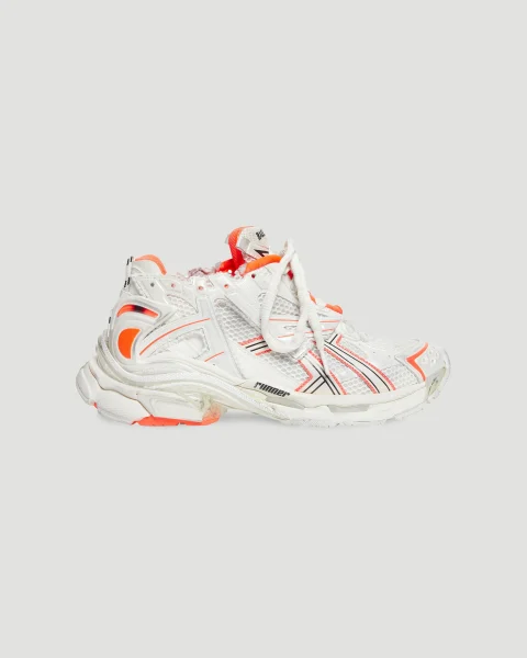 Runner Trainers in Fluo Orange