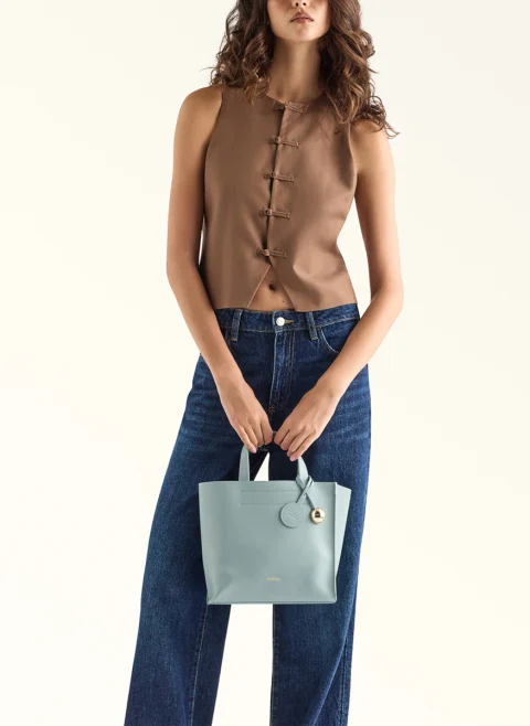 Чанта Tote Furla Divide It Winter Sky S — снимка 4