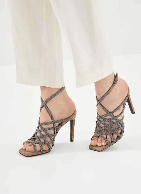 Сандали с монили Brunello Cucinelli — снимка 4