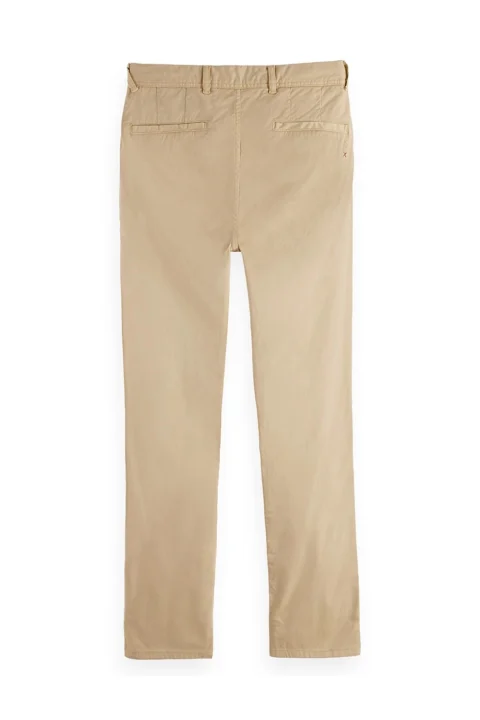 Панталон Mott- Garment Dyed Pima Cotton Chino 171534 SC0137 sand — снимка 2