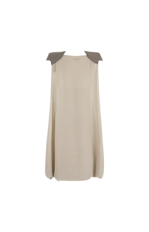 Delice Dress in Beige — снимка 2