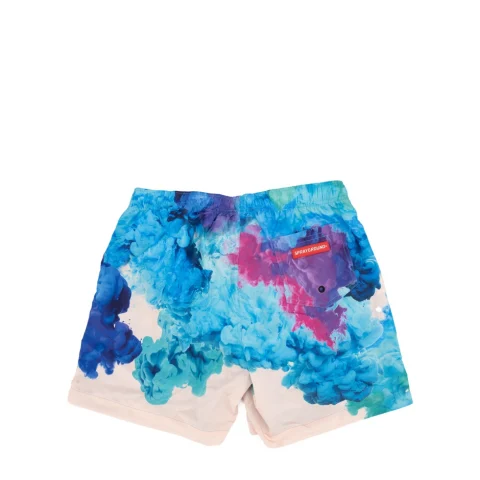 Детски сини бански - шорти SPRAYGROUND — снимка 5