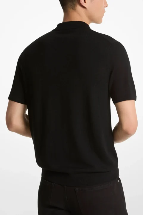 Polo Core Merino Ss CT460C47AP 001 black — снимка 2
